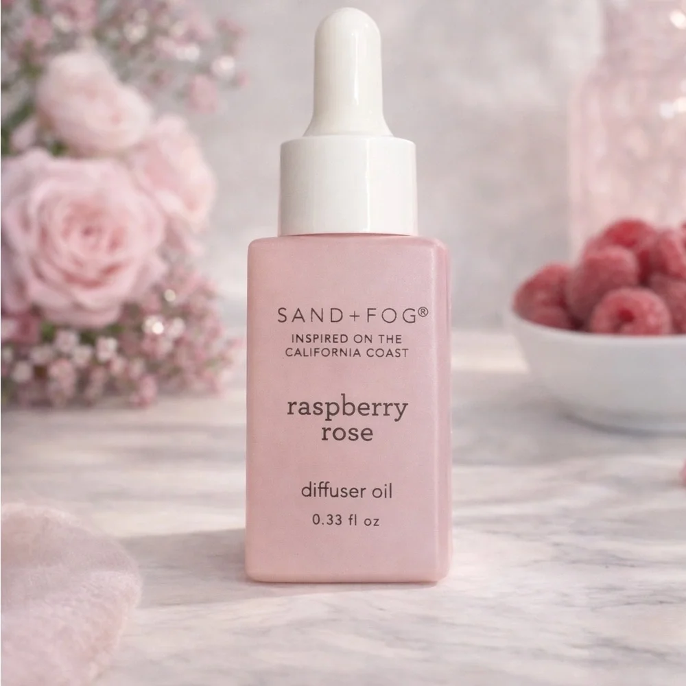 SAND+FOG Raspberry Rose Pink Diffuser Oil - Picture 1 of 1